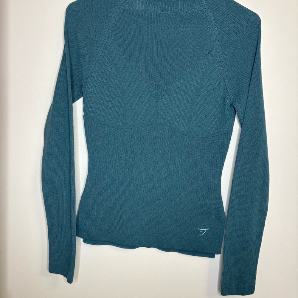 Gymshark Teal Long Sleeve Women's Tee